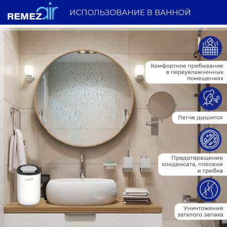 Бытовой осушитель воздуха REMEZair RMD-303